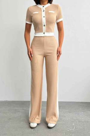 226847 BEJ PANTOLON TAKIM