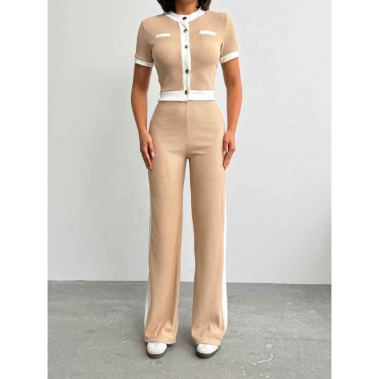 226847 BEJ PANTOLON TAKIM