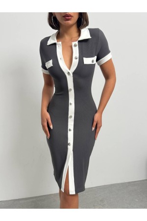 226853 ANTRASİT PANTOLON TAKIM