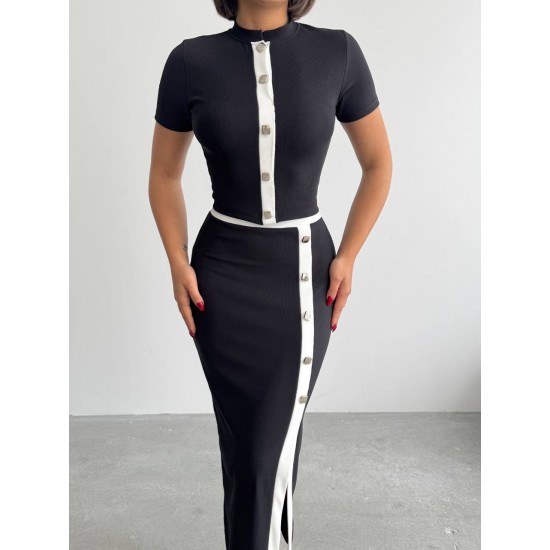 226856 черный Юбка