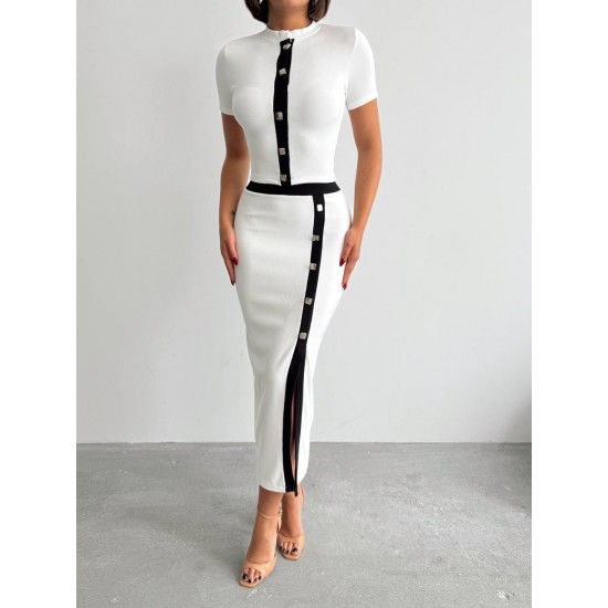 226860 белый Юбка