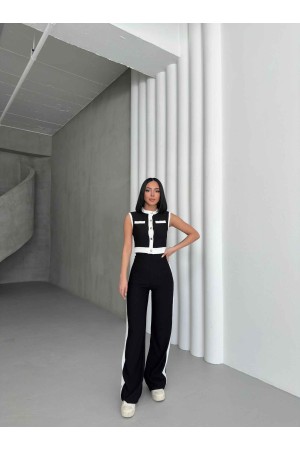 226873 SİYAH PANTOLON TAKIM