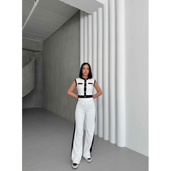 226876 BEYAZ PANTOLON TAKIM