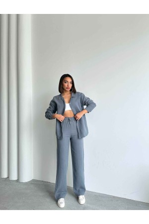 226881 GRİ PANTOLON TAKIM