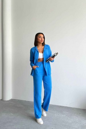 226882 MAVİ PANTOLON TAKIM