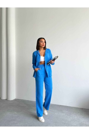 226882 MAVİ PANTOLON TAKIM