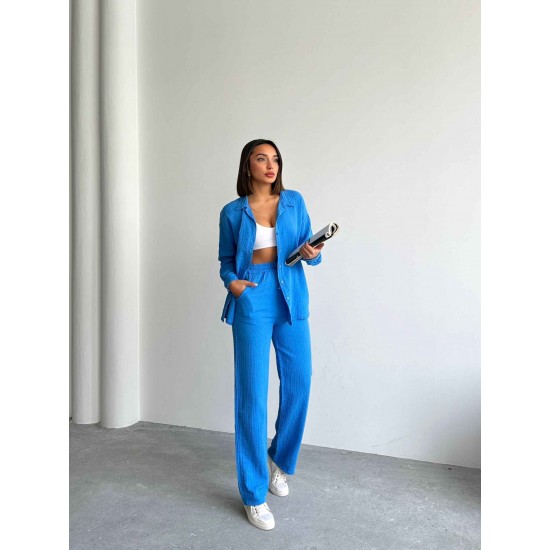 226882 MAVİ PANTOLON TAKIM