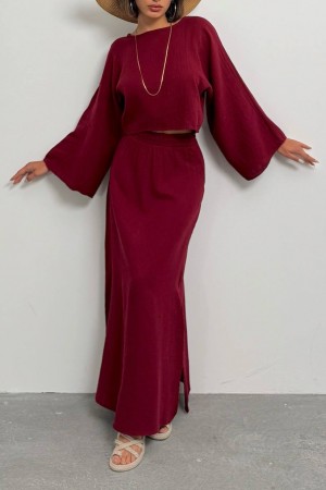 226885 Бургундия Юбка