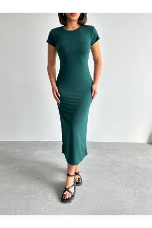 226909 ZÜMRÜT YEŞİL ELBİSE