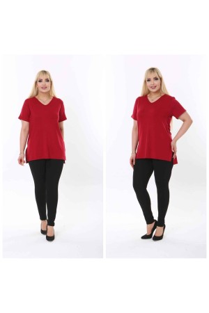 227268 красный БЛУЗКА