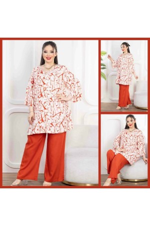 227277 KİREMİT PANTOLON TAKIM