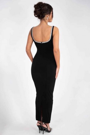 227713 black Evening dress