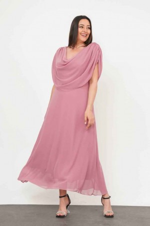 227722 TOPTAN PUDRA ELBİSE