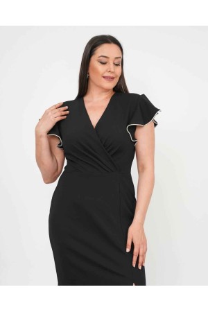 227726 TOPTAN SİYAH ELBİSE