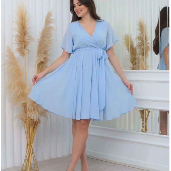 227737 bebe blue DRESS