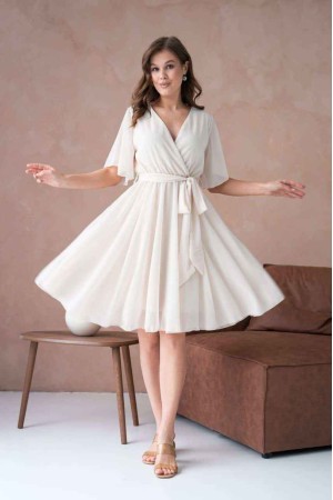 227744 TOPTAN BEYAZ ELBİSE