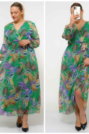 227745 patterned DRESS