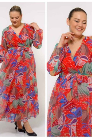 227748 patterned DRESS