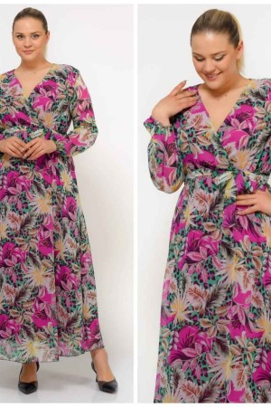 227750 patterned DRESS