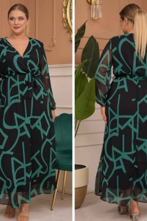 227753 patterned DRESS