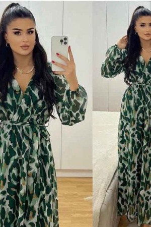 227756 patterned DRESS