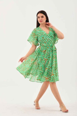 227763 patterned DRESS