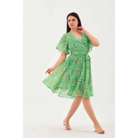 227763 patterned DRESS