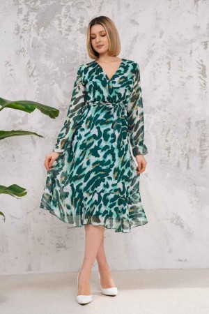 227764 patterned DRESS