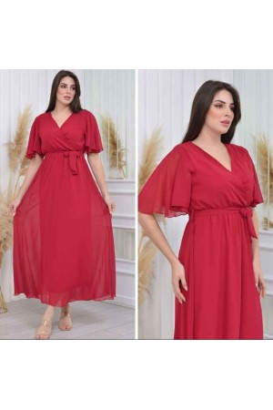 227771 TOPTAN DESENLİ ELBİSE