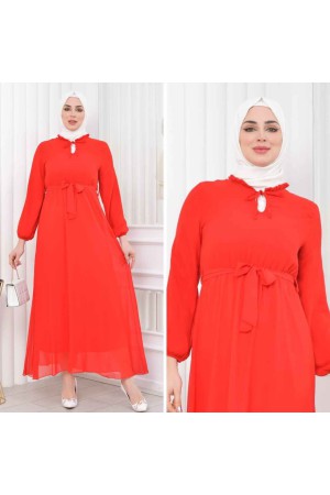 227783 TOPTAN DESENLİ ELBİSE