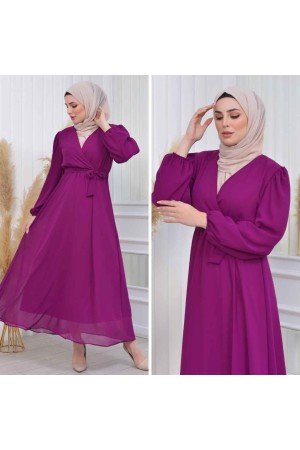 227786 TOPTAN DESENLİ ELBİSE