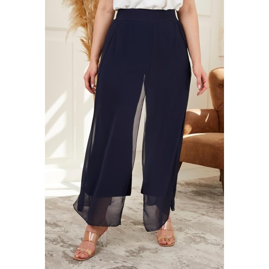 227847 TOPTAN LACİVERT PANTOLON