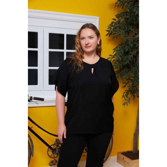 227848 TOPTAN SİYAH BLUZ