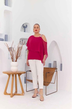 227854 fuchsia BLOUSE