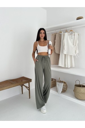 227871 TOPTAN HAKİ EŞOFMAN ALTI