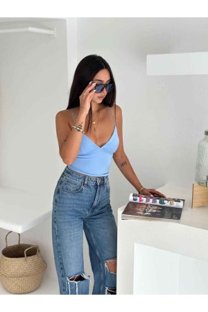 227896 TOPTAN BEBE MAVİ CROP