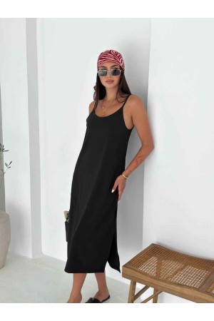 227899 TOPTAN SİYAH ELBİSE