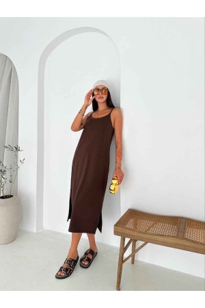 227900 TOPTAN KAHVE ELBİSE