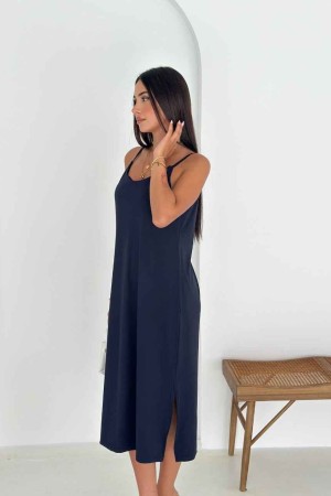 227903 Navy blue DRESS