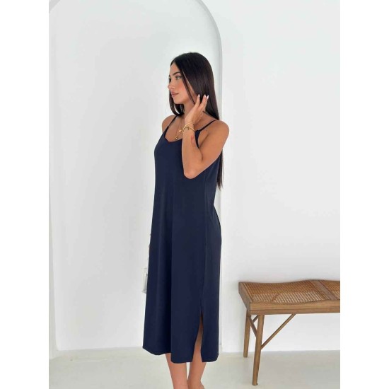 227903 Navy blue DRESS
