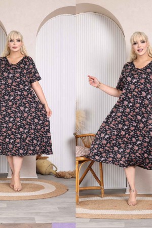 227909 patterned DRESS