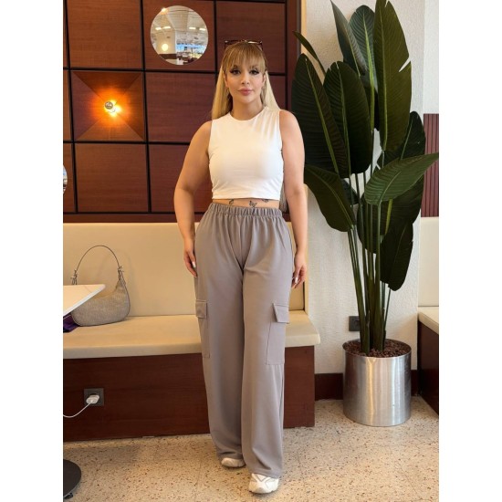 227925 TOPTAN GRİ PANTOLON