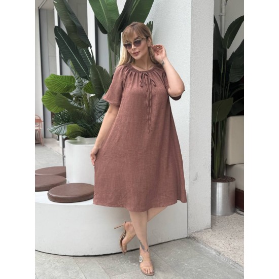 227927 coffee DRESS
