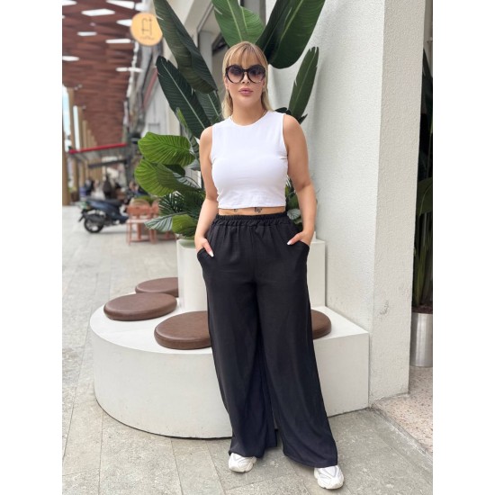 227931 TOPTAN SİYAH PANTOLON