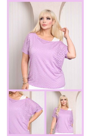 227956 lilac BLOUSE