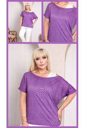 227959 purple BLOUSE