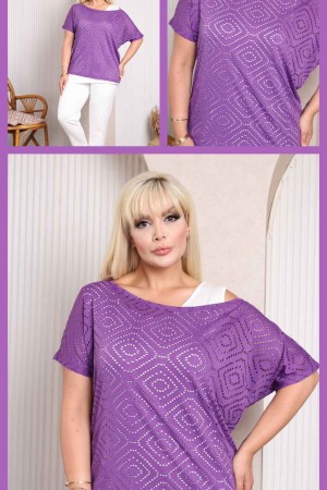 227959 TOPTAN MOR BLUZ