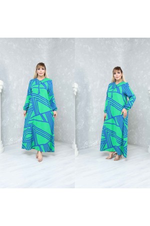 228044 DESENLİ ELBİSE