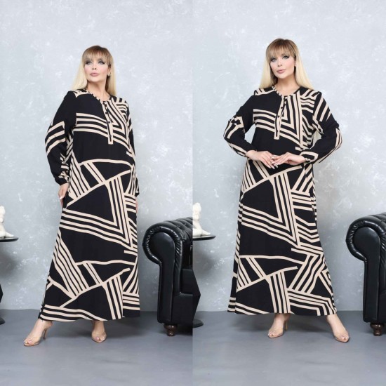228045 Patterned DRESS