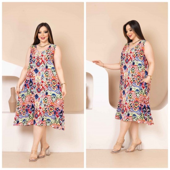 228051 Patterned DRESS